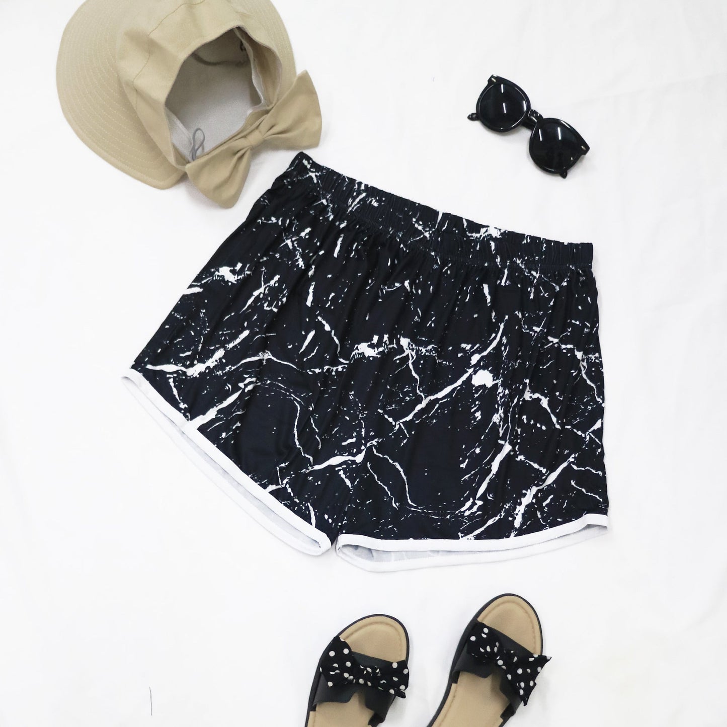 Tie-dyed Printed Casual Shorts Comfortable Home