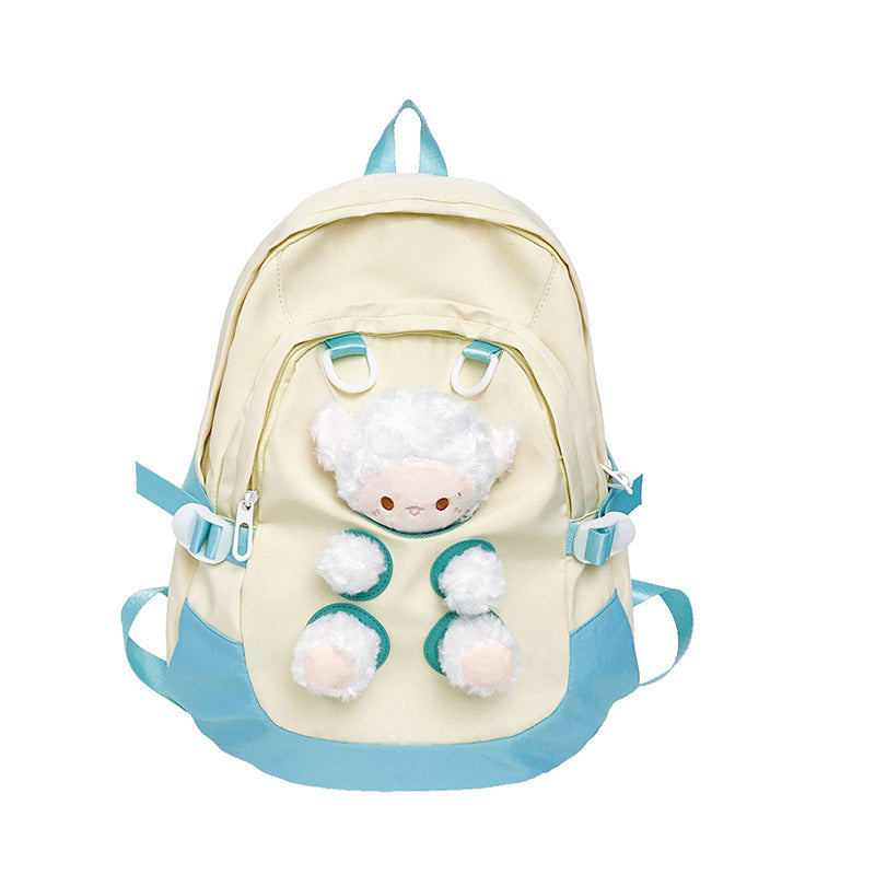 Children's Backpack Casual Patchwork Waterproof