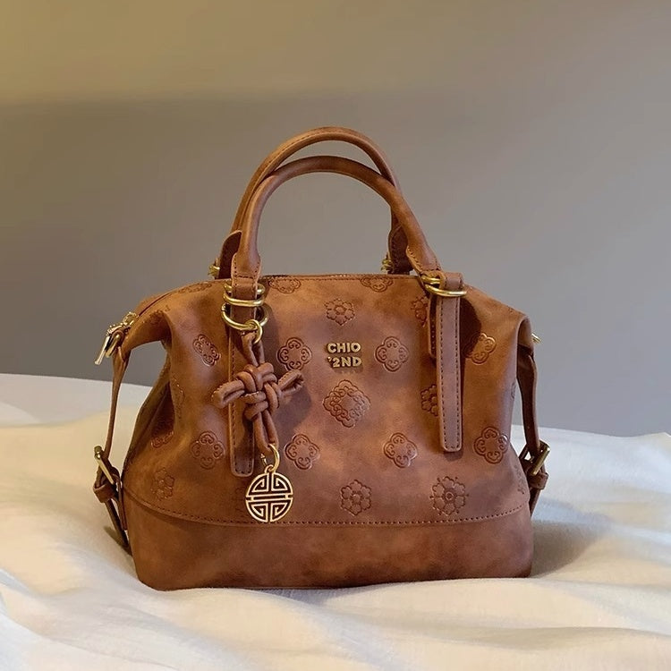 Women's Portable Shoulder Messenger Bag Rhombus