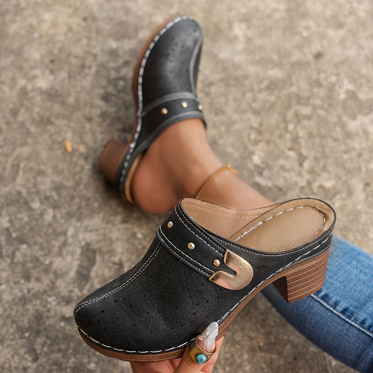 European And American High Heel Sandals For Women