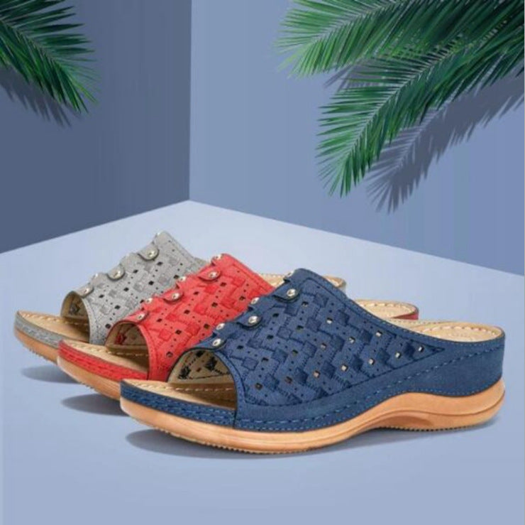 European And American Large Size Casual Women's Platform Sandals