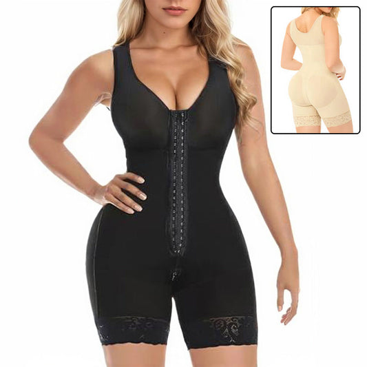 Shapewear Jumpsuit For Women Tummy Control Post Surgery Full Body Shaper Butt Lifter With Zipper Crotch Skimsbodysuits Elegant Bodysuitfajashaper