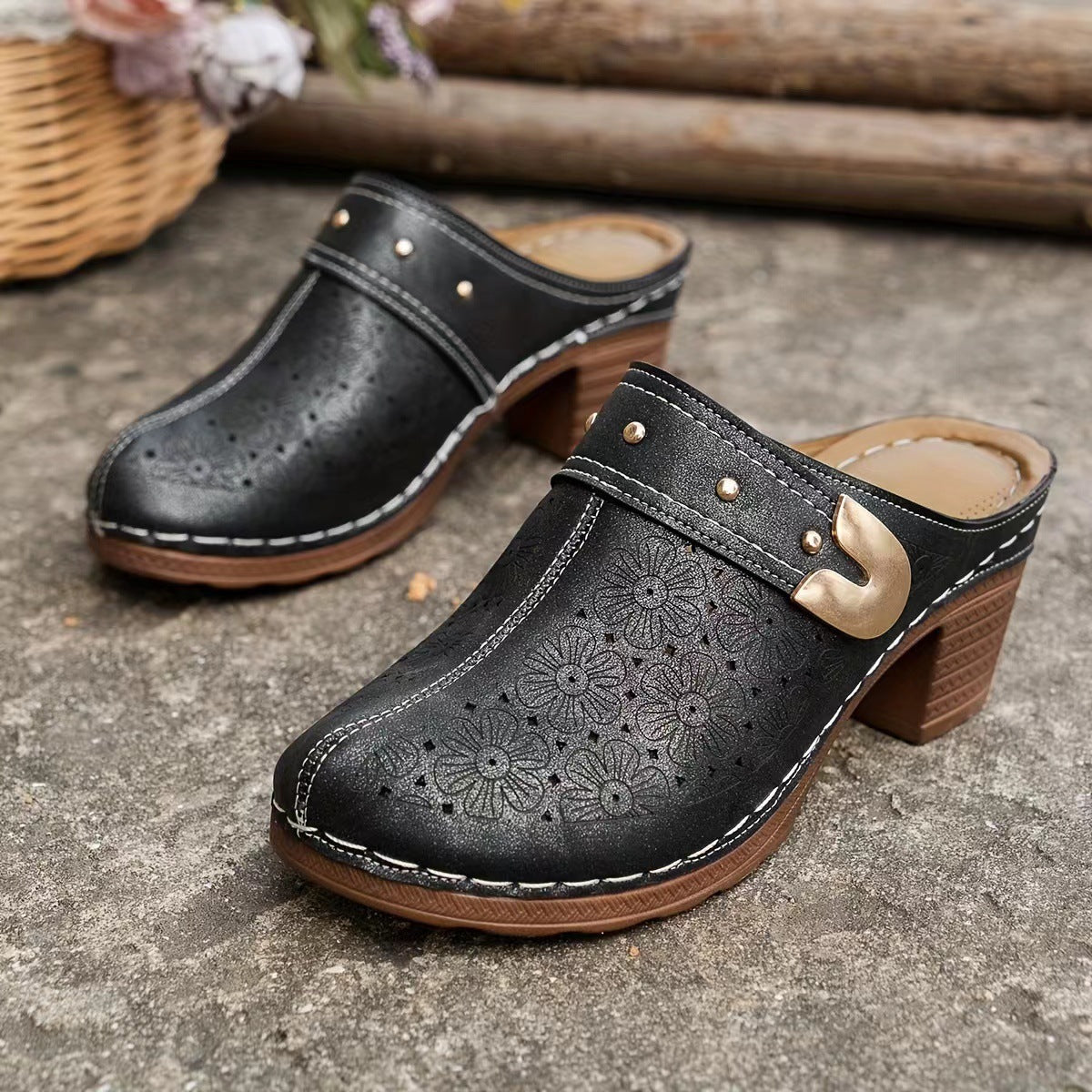 European And American High Heel Sandals For Women