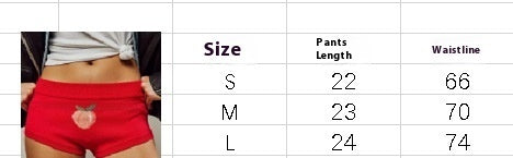 Women's Knitted Bottoming Skinny Low Waist Sports Shorts