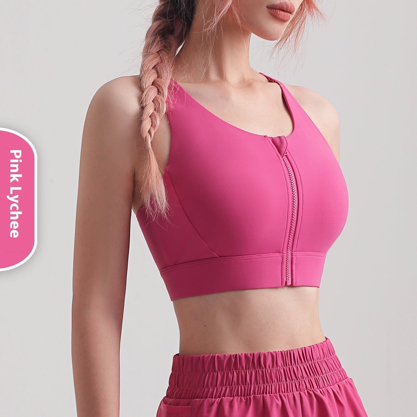 Medium Tenacity Cool Zipper Shockproof Sports Underwear