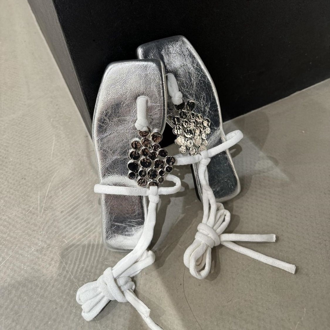 French Minority Weaving Hollow Closed Toe Sandals Female Summer Mori Girls' Fairy