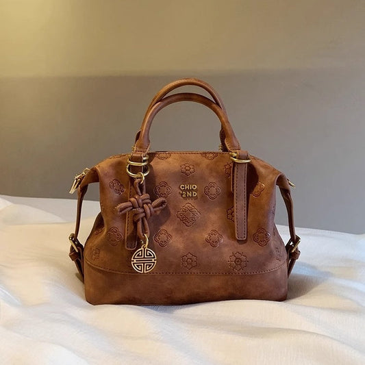 Women's Portable Shoulder Messenger Bag Rhombus