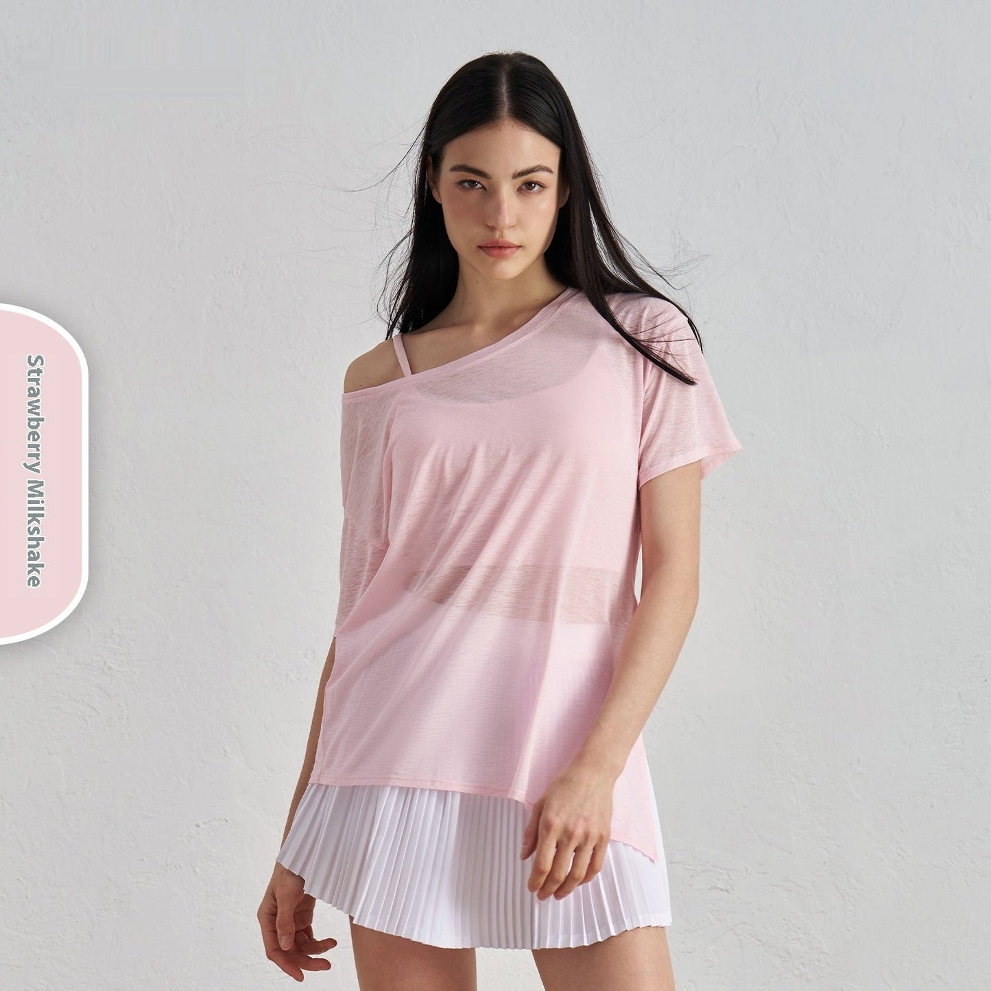 Breathable Yoga Blouse Female Split Slimming Sports Fitness Top