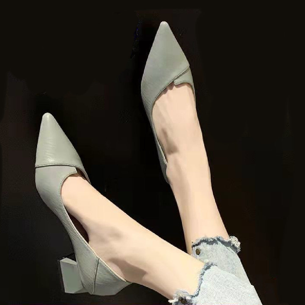 Women's Fashion Summer Versatile Non-slip High Heels