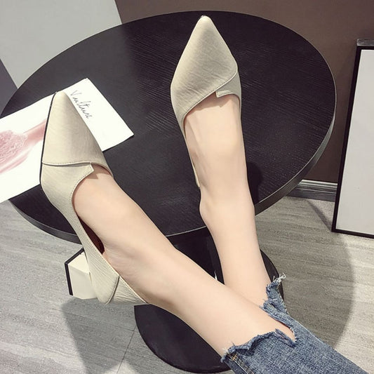 Women's Fashion Summer Versatile Non-slip High Heels