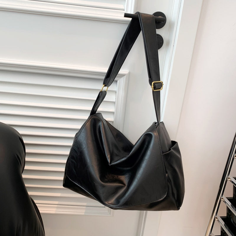 Bright Noodle One Shoulder Crossbody Simplicity Large Capacity Totes