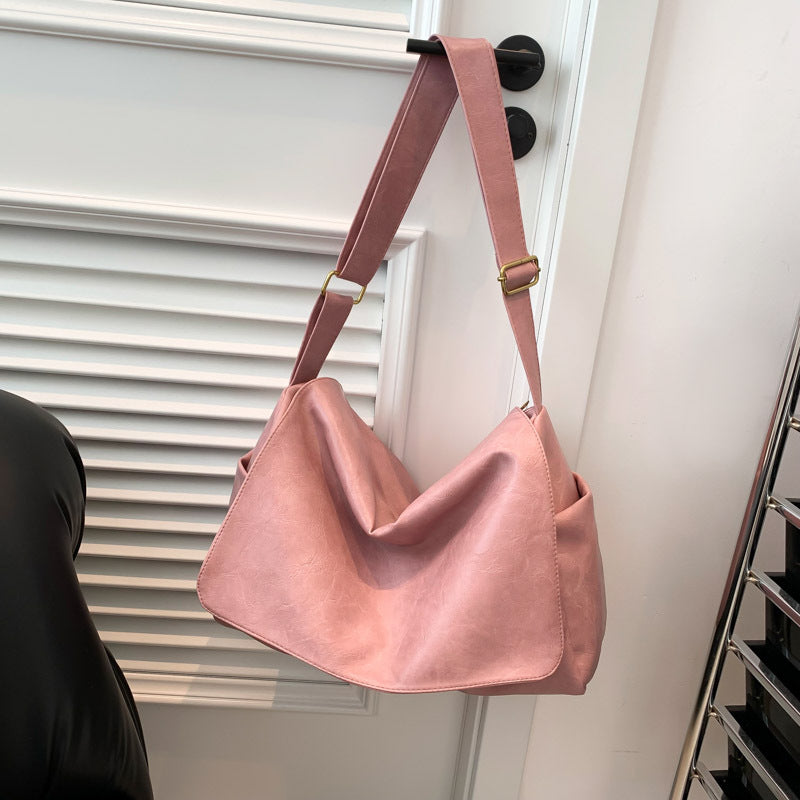 Bright Noodle One Shoulder Crossbody Simplicity Large Capacity Totes