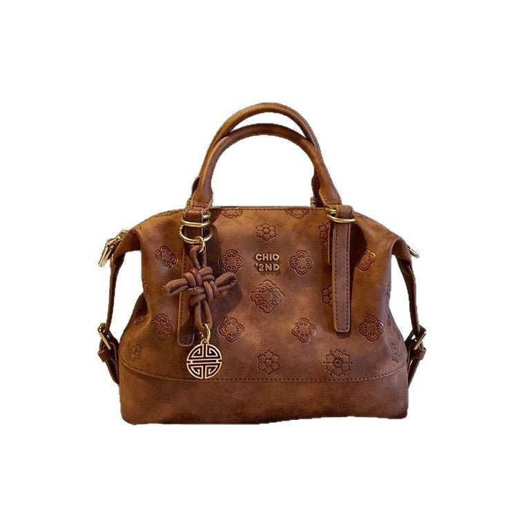 Women's Portable Shoulder Messenger Bag Rhombus