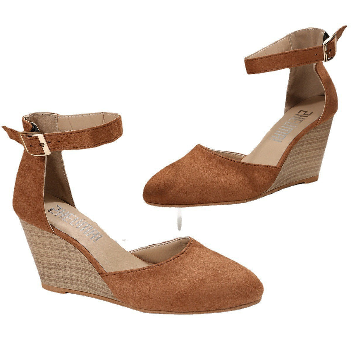 Women's Pointed Toe Buckle Strap Sandals