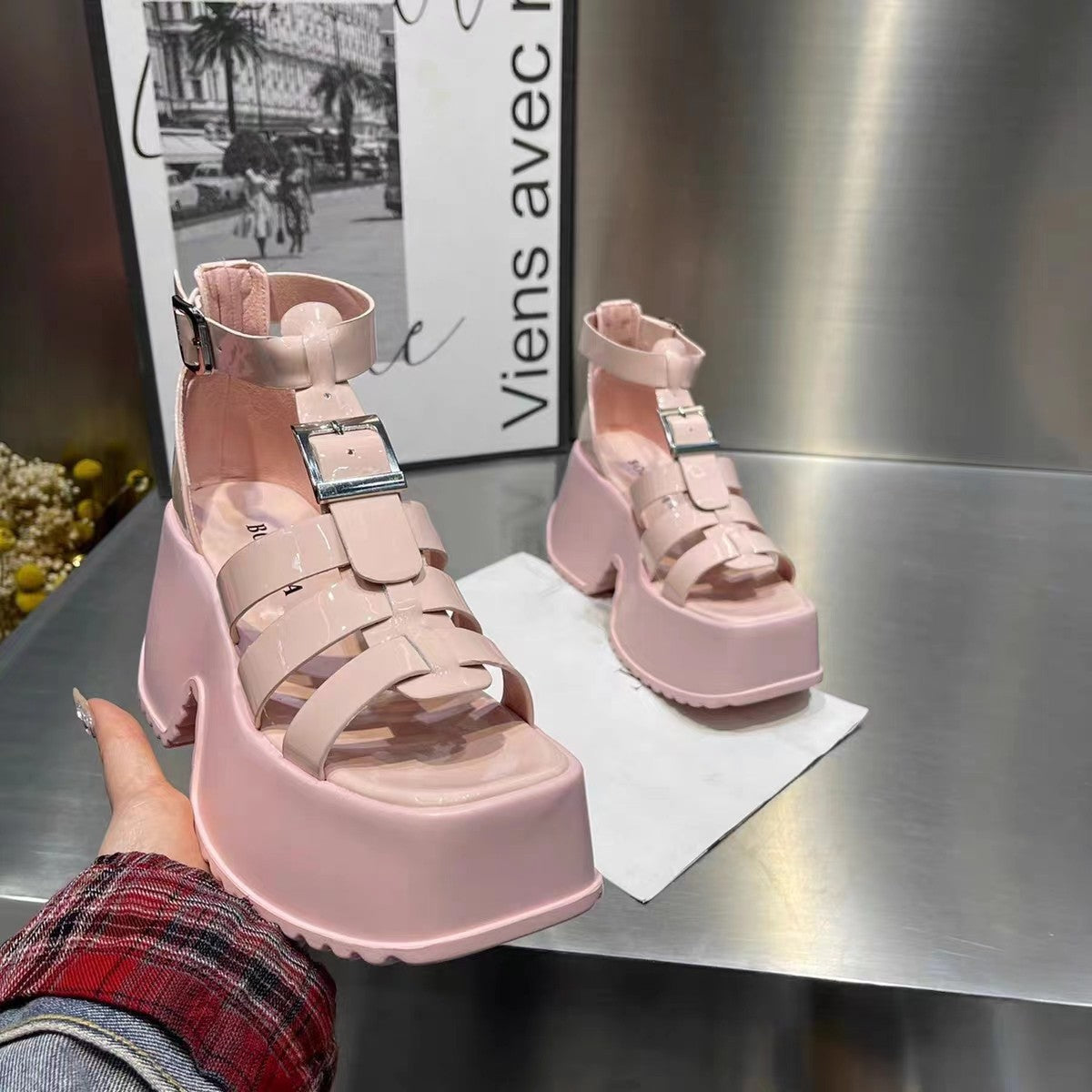 Fashion Personalized Women's Summer Platform Shoes