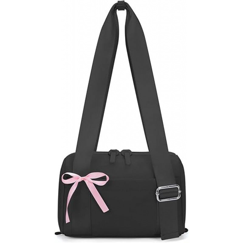 Fashion Personality Women's Pink Gym Bag Lightweight
