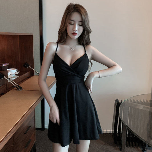 Slim Fit Tube Top Dress Nightclub Sexy Elegant Dress