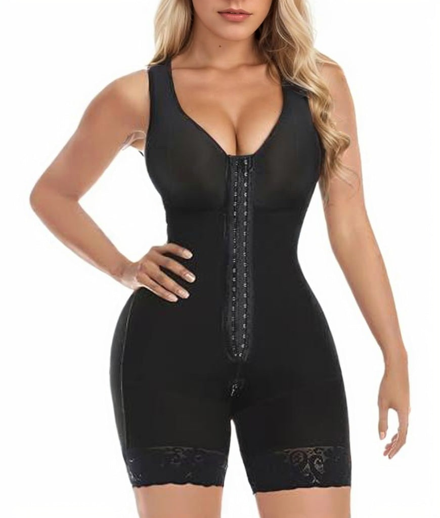 Shapewear Jumpsuit For Women Tummy Control Post Surgery Full Body Shaper Butt Lifter With Zipper Crotch Skimsbodysuits Elegant Bodysuitfajashaper