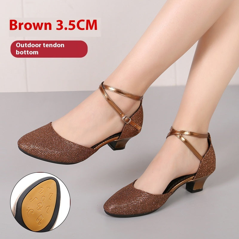 New Latin Dance Shoes Women's Soft Bottom