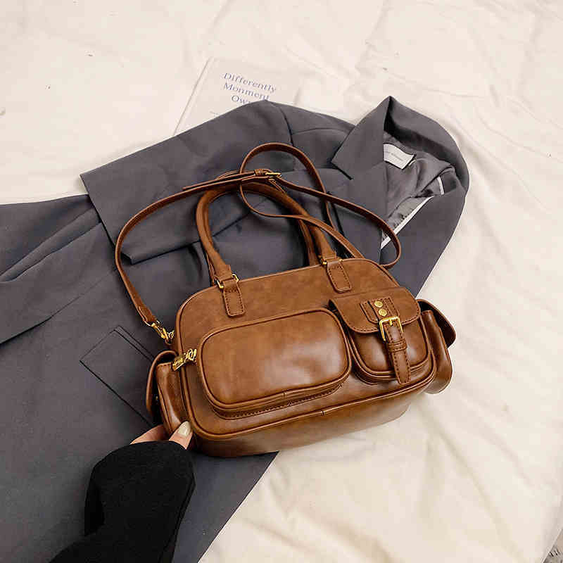Commuter Shoulder Underarm Boston Bag