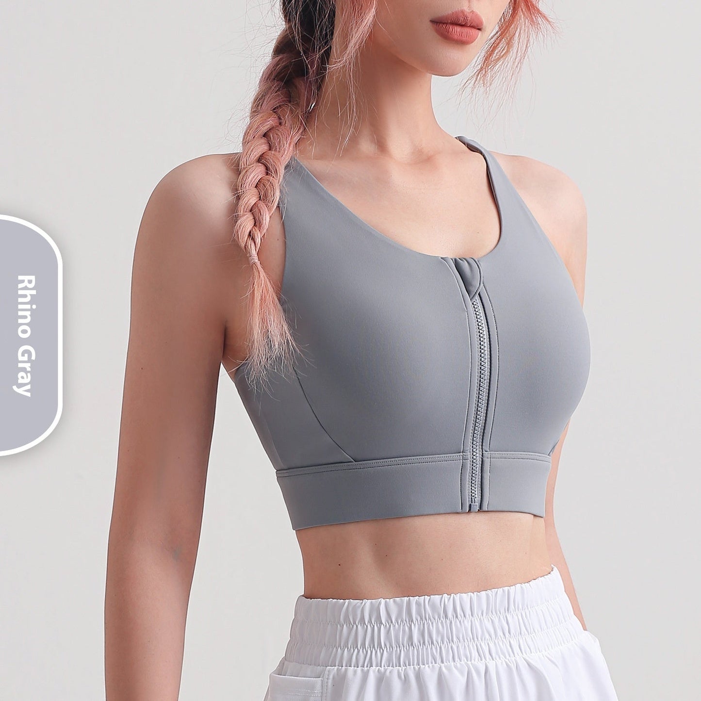 Medium Tenacity Cool Zipper Shockproof Sports Underwear